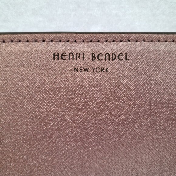 Henri Bendel West 57th Large Cosmetic Clutch Bag Pink NWT - Picture 3 of 11